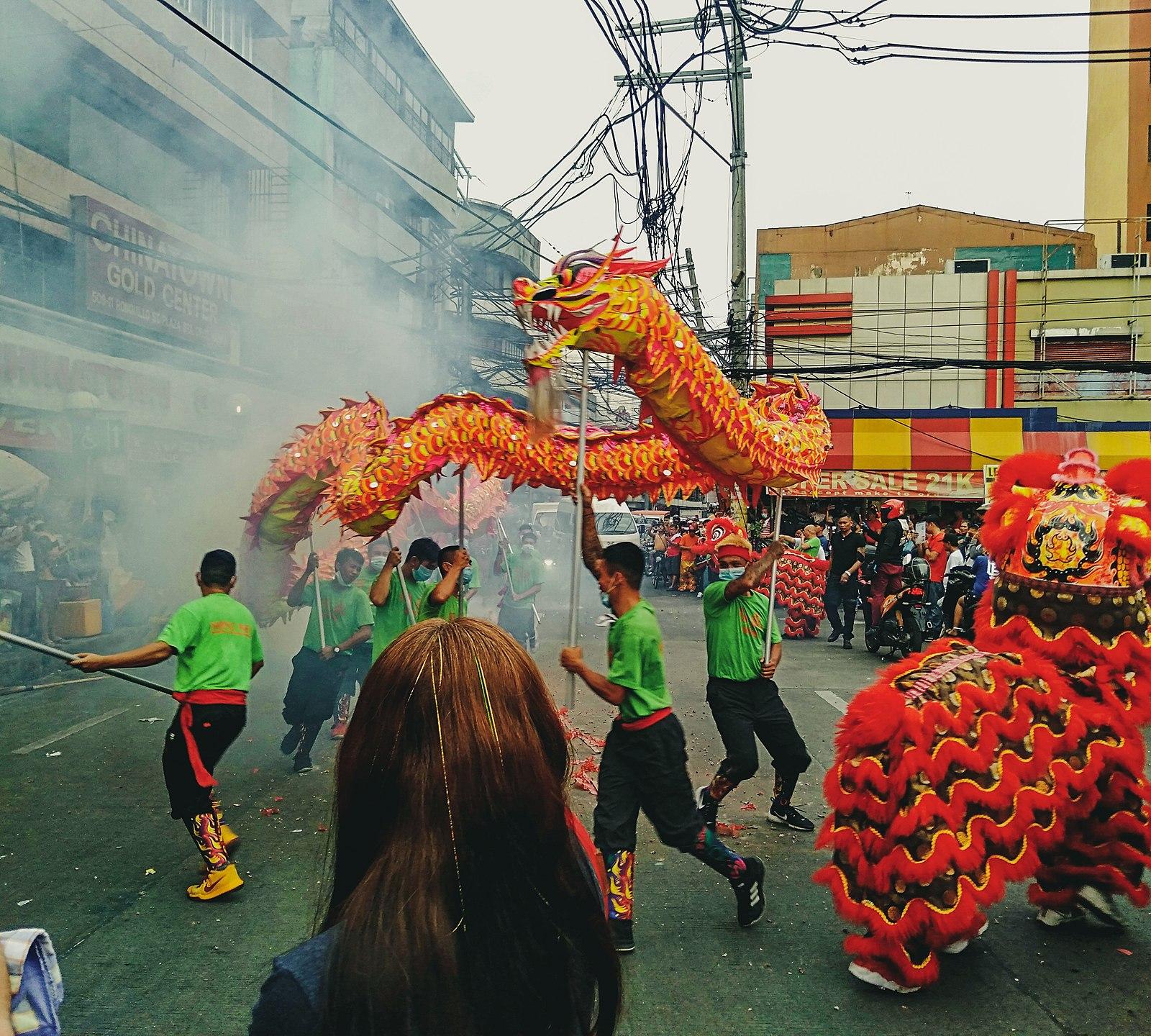 Chinese New Year celebration in Manila